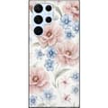 Miniatyrbillede 1 af 3: Samsung Galaxy S22 Ultra 5G Gennemsigtig cover Romantiske blomster