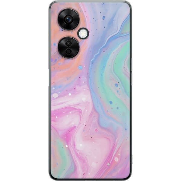OnePlus Nord CE 3 Lite Gjennomsiktig deksel Pastellmarmor