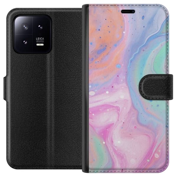 Xiaomi 13 Plånboksfodral Pastellmarmor