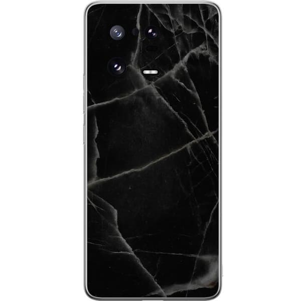Xiaomi 13 Pro Läpinäkyvä kuori Musta marmori