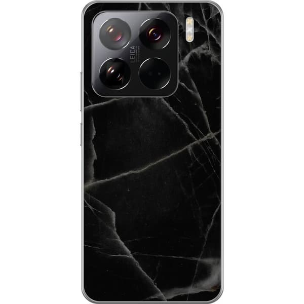 Xiaomi 15 Pro Läpinäkyvä kuori Musta marmori