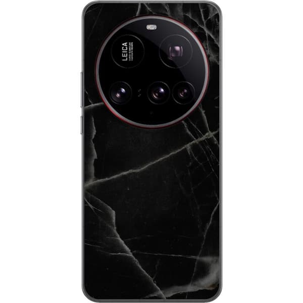 Xiaomi 15 Ultra Gjennomsiktig deksel Svart marmor