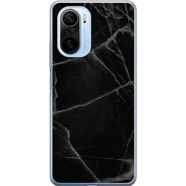 Xiaomi Mi 11i Gennemsigtig cover Sort marmor