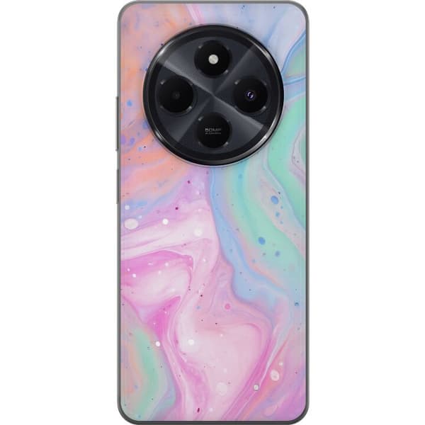 Xiaomi Redmi A4 Läpinäkyvä kuori Pastellimarmori