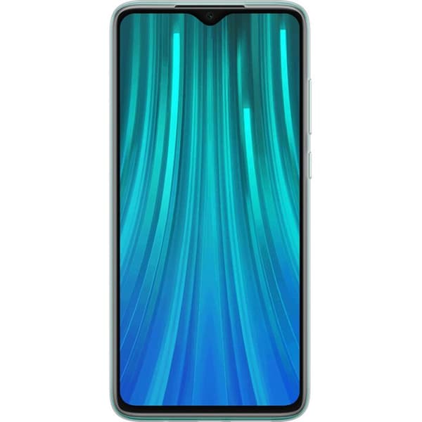 Xiaomi Redmi Note 8 Pro Gennemsigtig cover Pastelmarmor