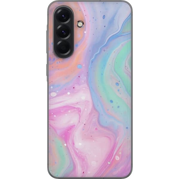 Samsung Galaxy A56 Gennemsigtig cover Pastelmarmor
