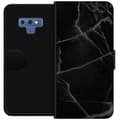 Miniatyrbillede 1 af 3: Samsung Galaxy Note9 Tegnebogsetui Sort marmor