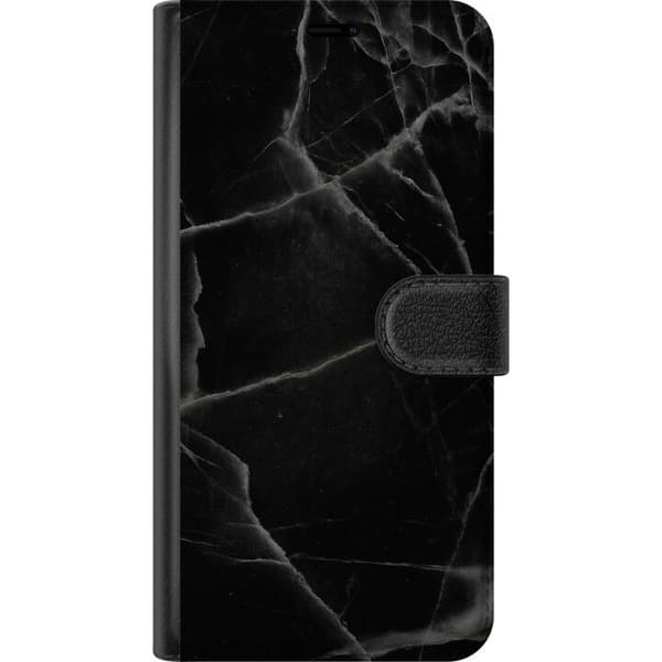 OnePlus Nord 2T Tegnebogsetui Sort marmor