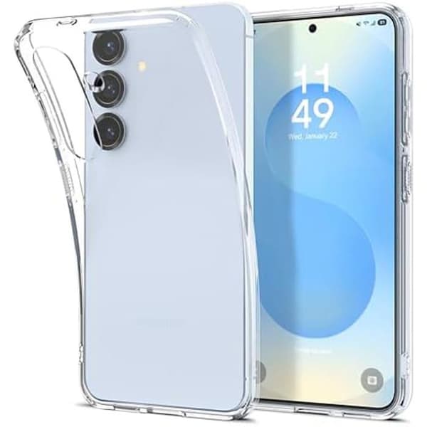 Coque - SPIGEN - Liquid Crystal - Kompatibel med Samsung Galaxy S25 Plus - Stötsäker - Transparent