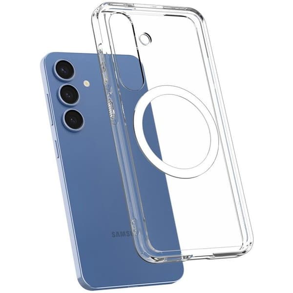 Coque - SPIGEN - Ultra Hybrid MagFit - Kompatibel med Samsung Galaxy S25 Plus - Vit - TPU-PC Skydd