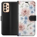 Miniatyrbillede 1 af 3: Samsung Galaxy A33 5G Tegnebogsetui Romantiske blomster