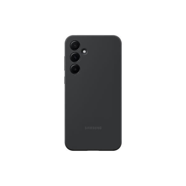 Mobiltelefonfodral och skyddsskal Samsung Silikonfodral för Galaxy A55 5G Svart
