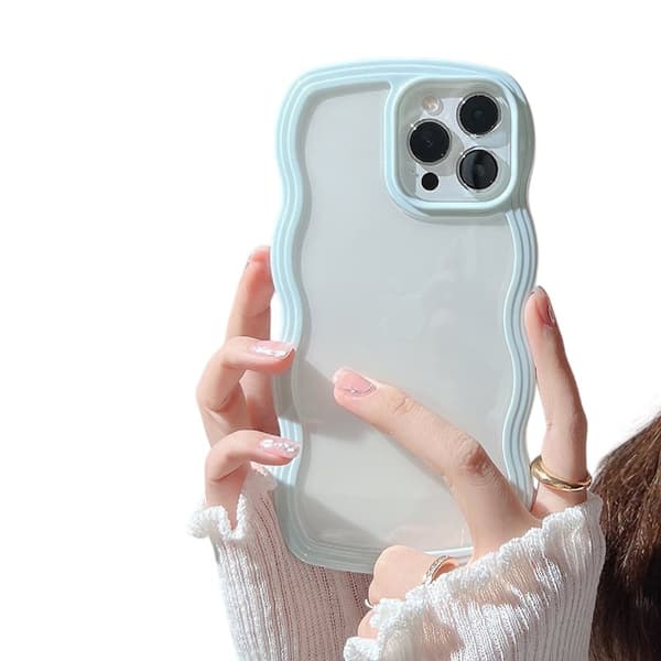 iPhone 14 Pro Skal - Ljusblå