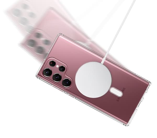 Samsung Galaxy S22 Plus Skal - Transparent Magsafe