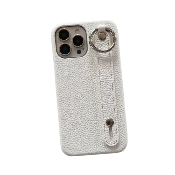 iPhone 14 Skal med Ringfunktion - Vit