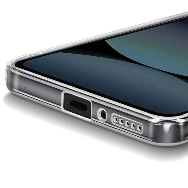 Coque för Xiaomi Redmi Note 14 5G Silikon Mjuk Mayaxess Transparent
