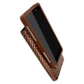 Miniatyrbild 2 av 6: Smartphone Etui med Prickar 5,0 till 5,3 Flip Plånbok Stöd och Spegel brun