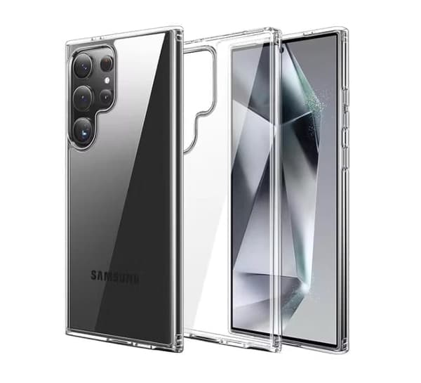 Samsung S24 PLUS / Samsung S25 PLUS Skal Transparent Silikon TPU