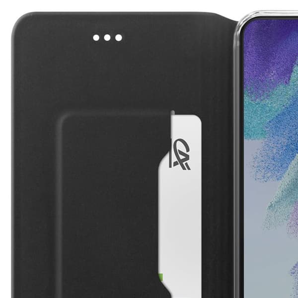 Fodral för Samsung Galaxy S21 FE Med Kortfack Stativ Video Akashi Svart