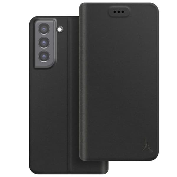 Fodral för Samsung Galaxy S21 FE Med Kortfack Stativ Video Akashi Svart