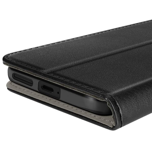 Fodral för Google Pixel 9a Magnetisk Portfölj Klipp Stöd Svart