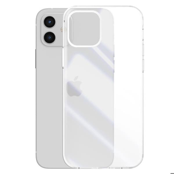 Fodral för iPhone 12 Mini Ultra-Tunn Mjuk Silikon Akashi Transparent