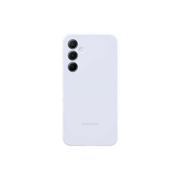 Skyddsfodral och mobiltelefonhölje Samsung Silikonfodral för Galaxy A55 5G Polarblå