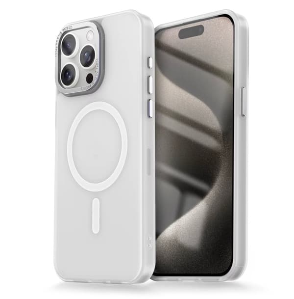 iPhone 15 Pro Max - MagSafe-kotelo himmeällä designilla - Lisää värejä
