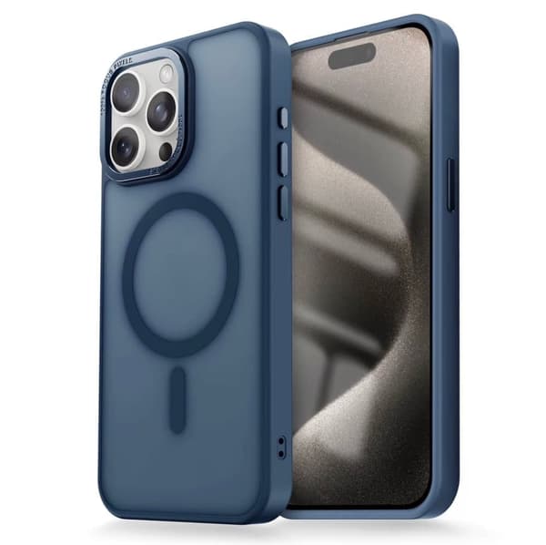 iPhone 15 Pro Max - MagSafe-kotelo himmeällä designilla - Lisää värejä