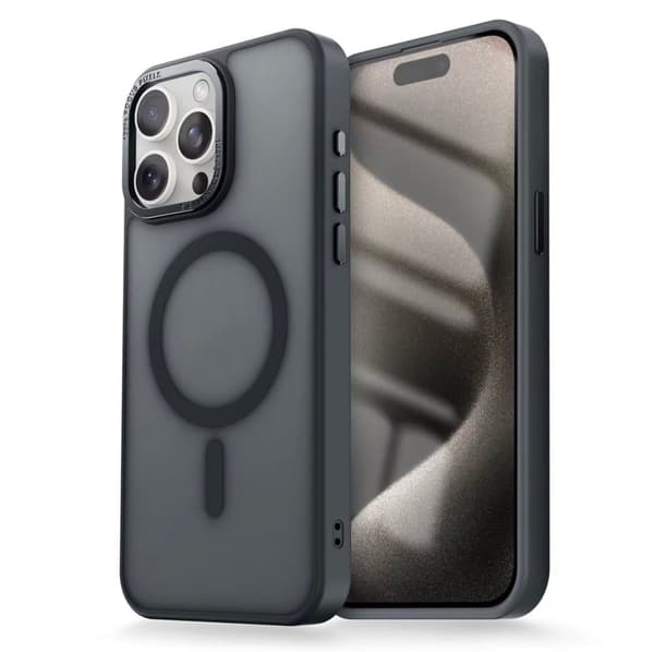 iPhone 15 Pro Max - MagSafe-kotelo himmeällä designilla - Lisää värejä