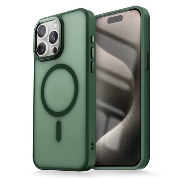 iPhone 15 Pro Max - MagSafe-kotelo himmeällä designilla - Lisää värejä