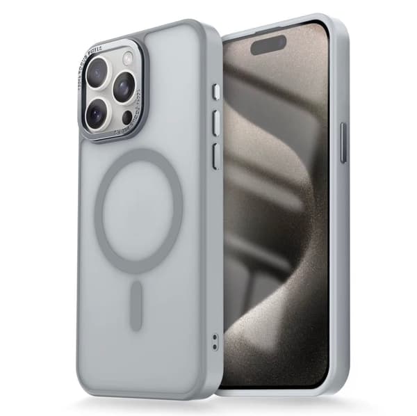 iPhone 15 Pro Max - MagSafe-kotelo himmeällä designilla - Lisää värejä