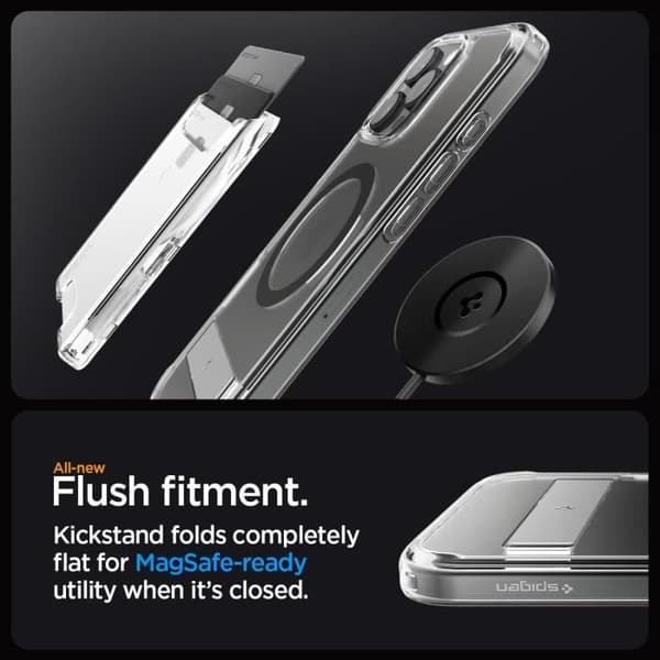 Spigen Skal för iPhone 16 Pro Max Ultra Hybrid S MagFit Grafit