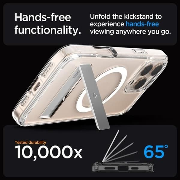 Spigen Skydd för iPhone 16 Pro Max Ultra Hybrid S MagFit Transparent