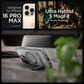 Miniatyrbild 2 av 4: Spigen Fodral för iPhone 16 Pro Max, Ultra Hybrid S MagFit, Flexibel Fäste 6,9 Tum - Frostgrå
