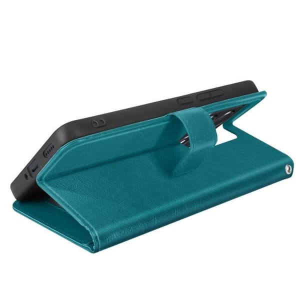 Etui för Xiaomi 14T Pro Plånbok med Rem Mayaxess Turkos
