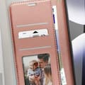 Miniatyrbild 3 av 4: Étui för Xiaomi Redmi Note 14 5G Plånbok med Rem Mayaxess Roséguld