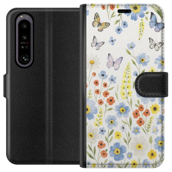 Sony Xperia 1 IV Lommeboketui Sommerblomster