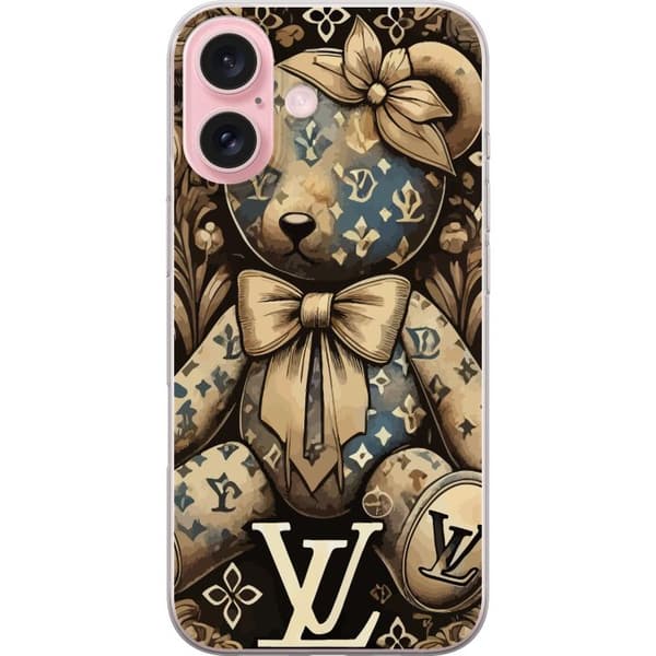 Apple iPhone 16 Gennemsigtig cover Teddy Vuitton