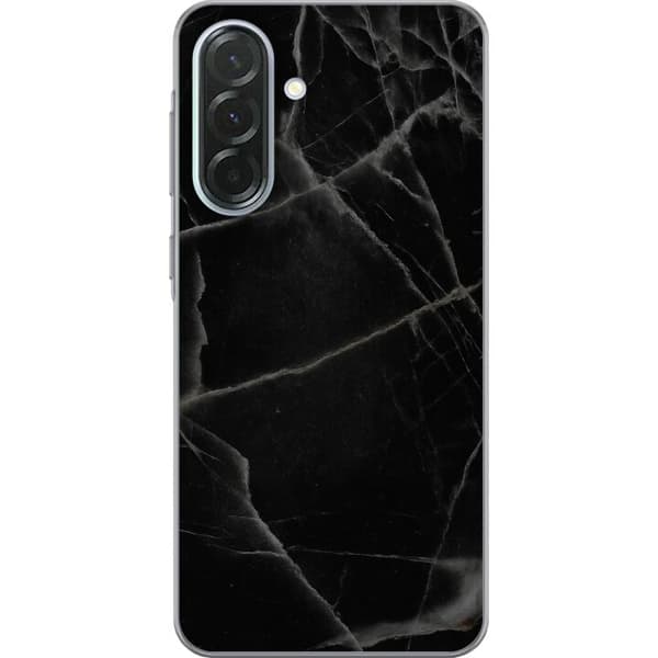 Samsung Galaxy A36 Gennemsigtig cover Sort marmor