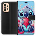 Pikkukuva 1 / 3: Samsung Galaxy A53 5G Lompakkokotelo Strawberry Stitch