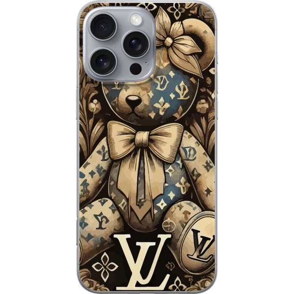 Apple iPhone 16 Pro Max Genomskinligt Skal Teddy Vuitton