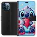 Miniatyrbillede 1 af 3: Apple iPhone 12 Pro Tegnebogsetui Strawberry Stitch