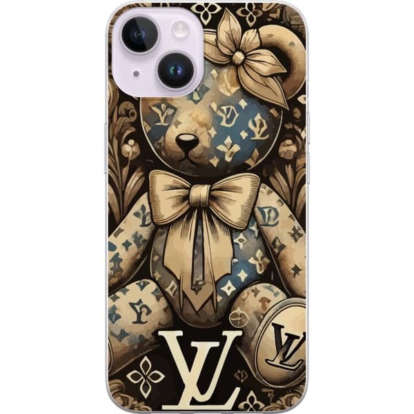 Apple iPhone 14 Läpinäkyvä kuori Teddy Vuitton