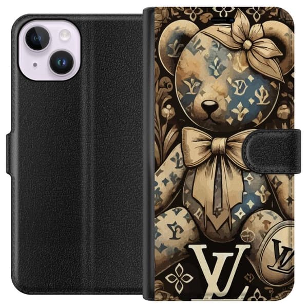 Apple iPhone 15 Lompakkokotelo Teddy Vuitton