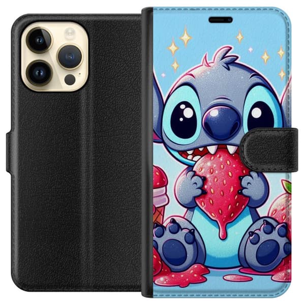 Apple iPhone 14 Pro Max Plånboksfodral Strawberry Stitch