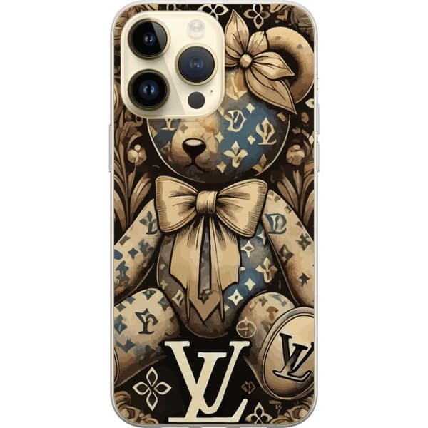Apple iPhone 15 Pro Max Läpinäkyvä kuori Teddy Vuitton