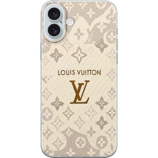 Apple iPhone 16 Plus Gennemsigtig cover LV Vibes