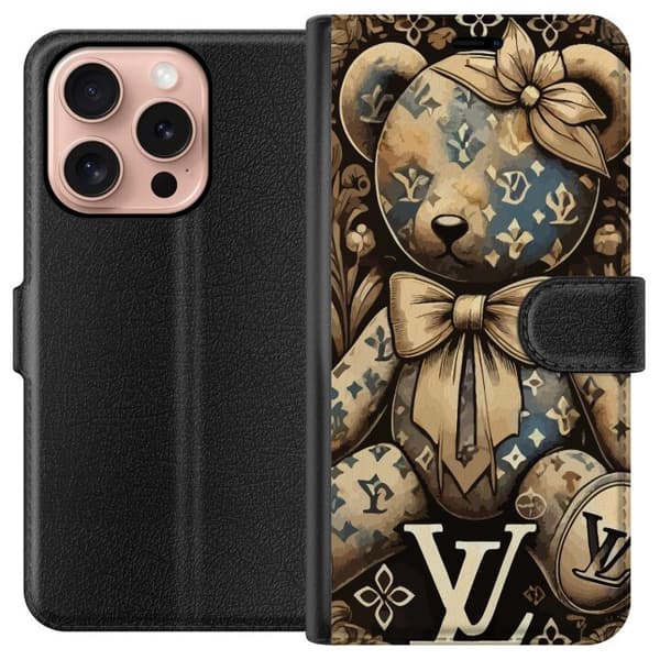 Apple iPhone 16 Pro Plånboksfodral Teddy Vuitton