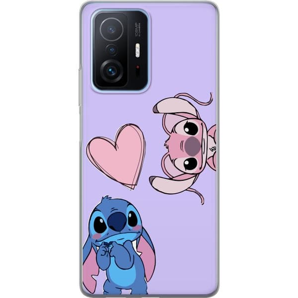 Xiaomi 11T Gennemsigtig cover Stitch Mode